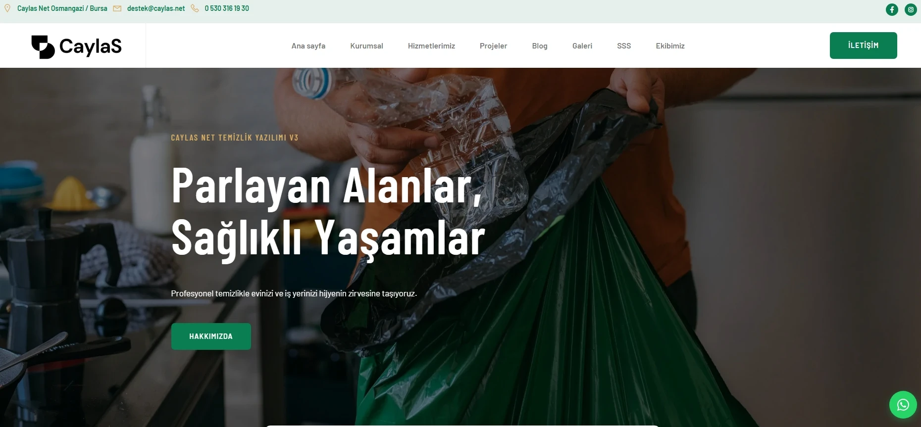 CaylaS Temizlik Firması V3