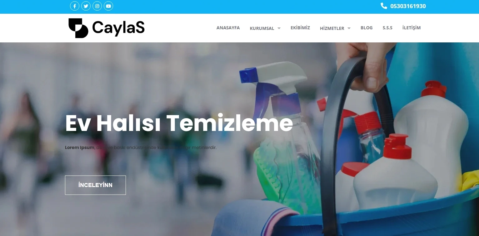 CaylaS Halı Yıkama Yazılımı